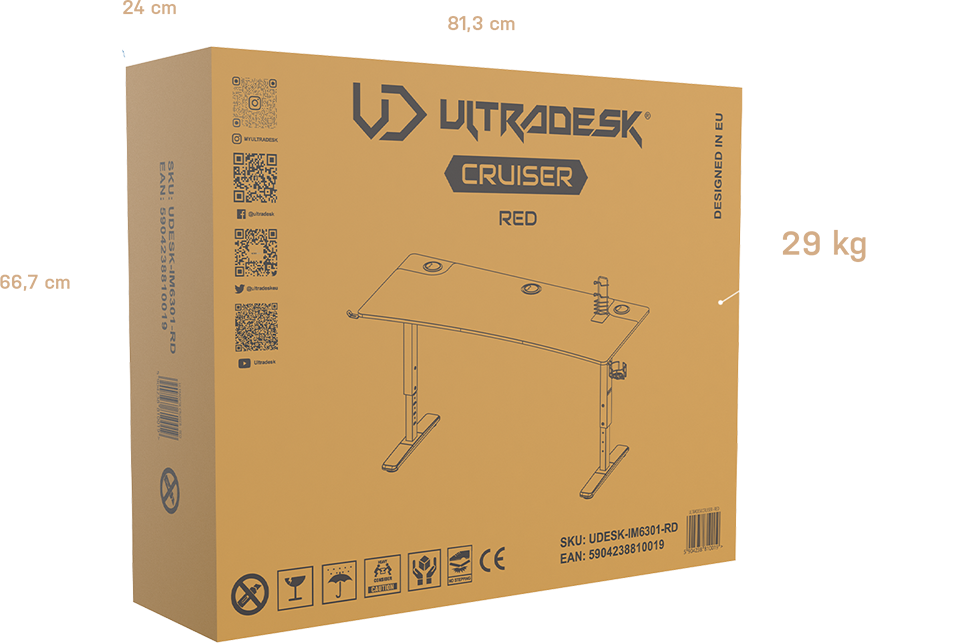 Ultradesk CRUISER Kompiuterinis Stalas