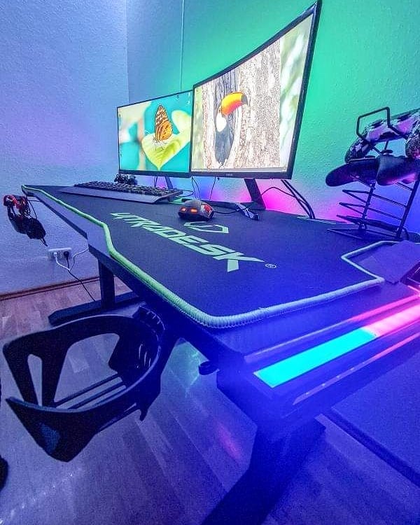 ULTRADESK FORCE Red - Gaming Desk