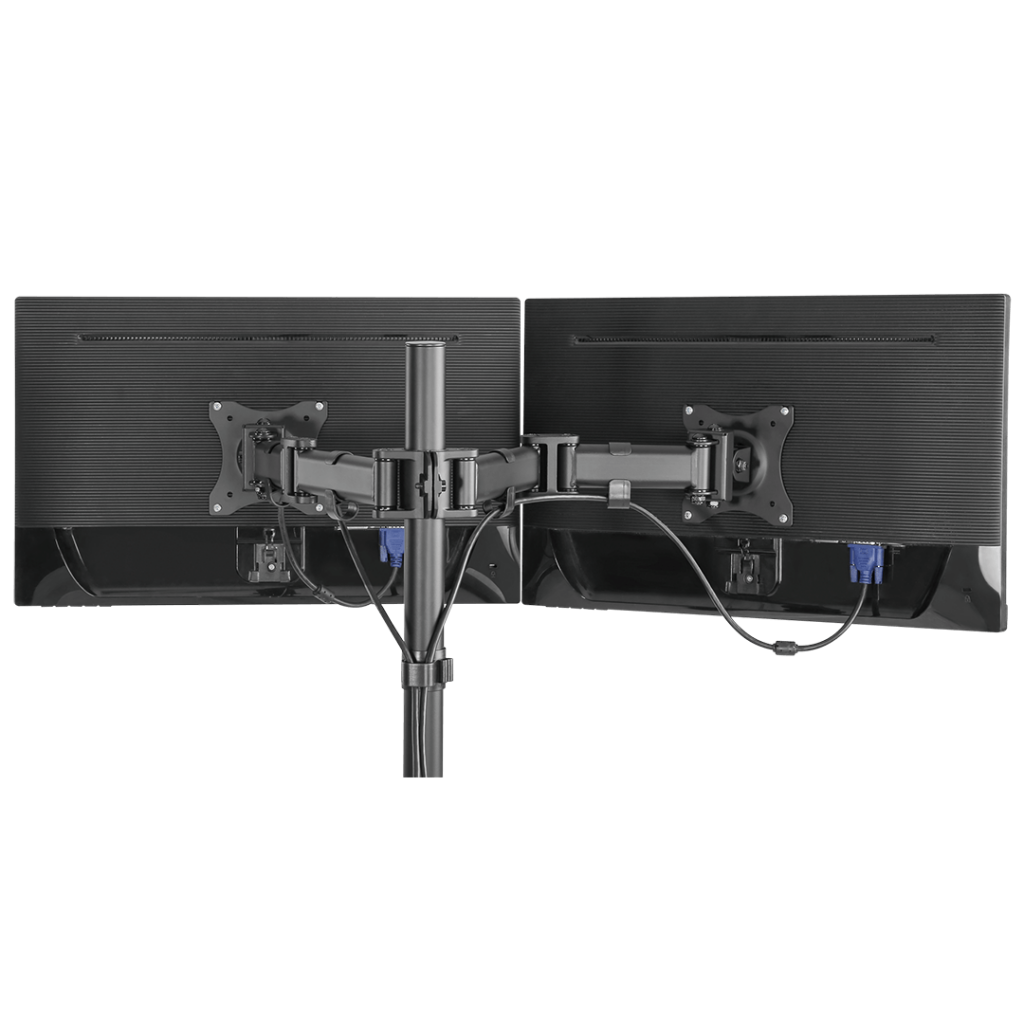 Ultradesk SKELETON DOUBLE - Holder for 2 monitors with many settings