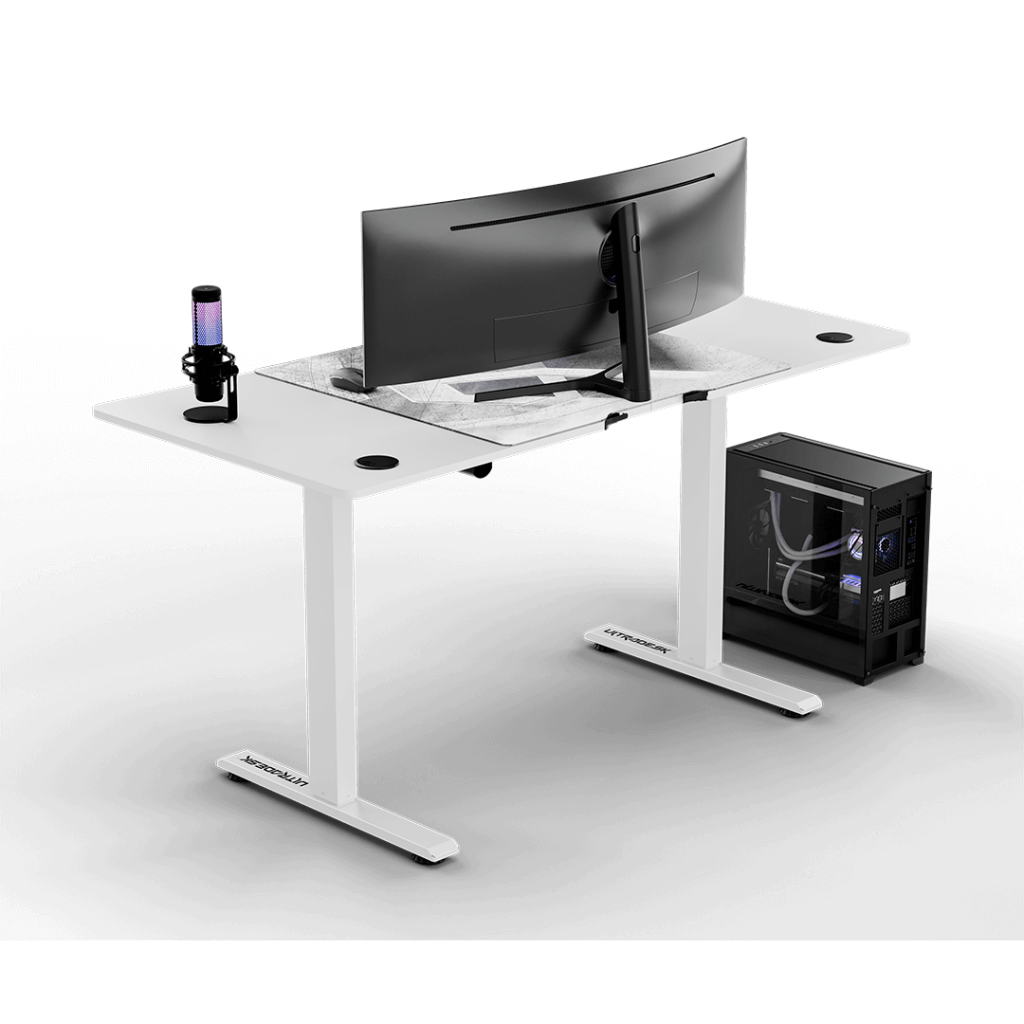 Ultradesk LEVEL V2 - Gaming desk with electric height adjustment